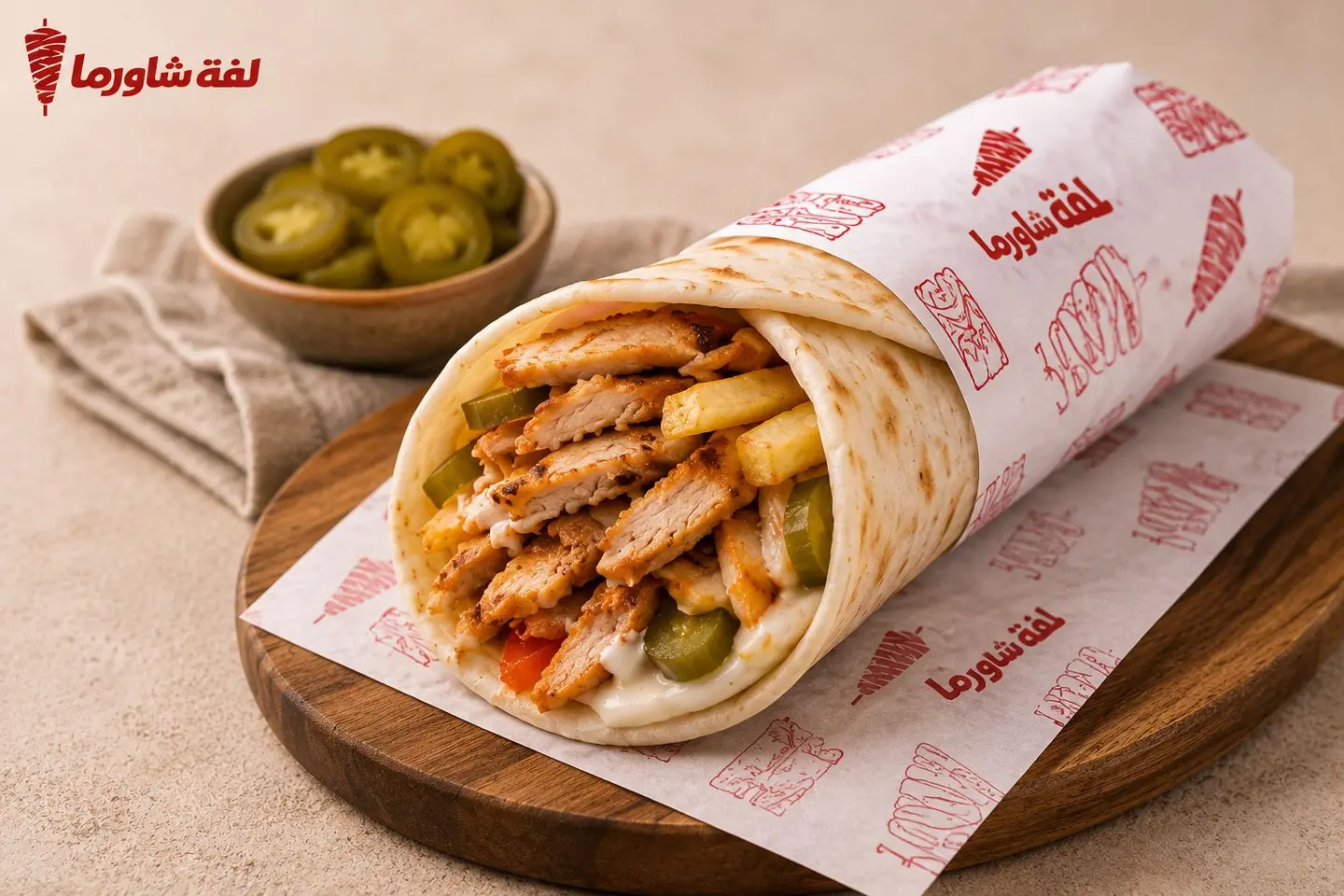 Syrian Bread Shawarma
