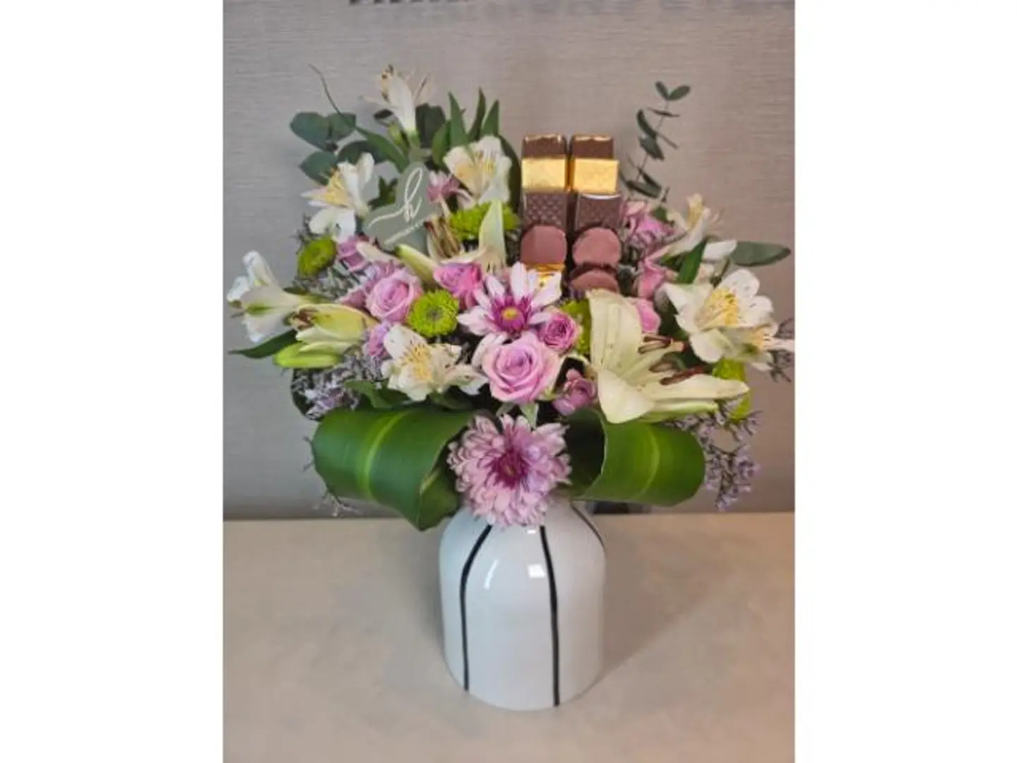 Vase For Roses And Chocolates