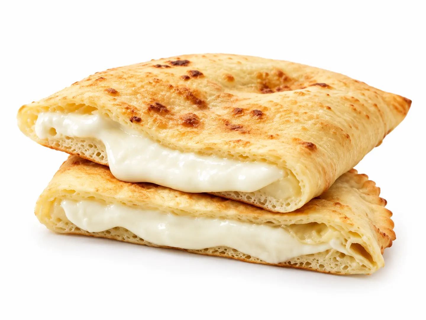 فطيرة لبنه مع زعتر