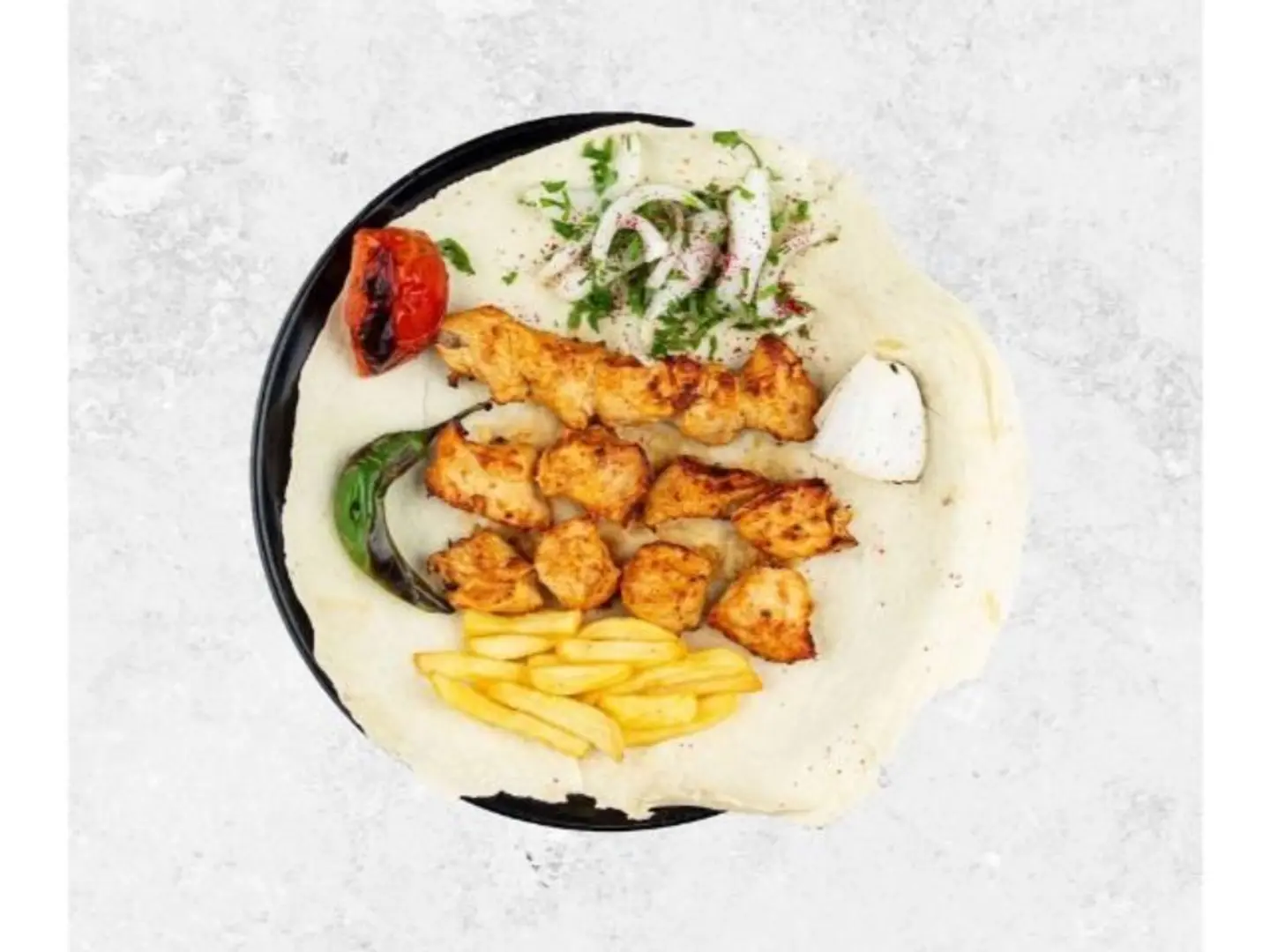 وجبة شيش طاووق