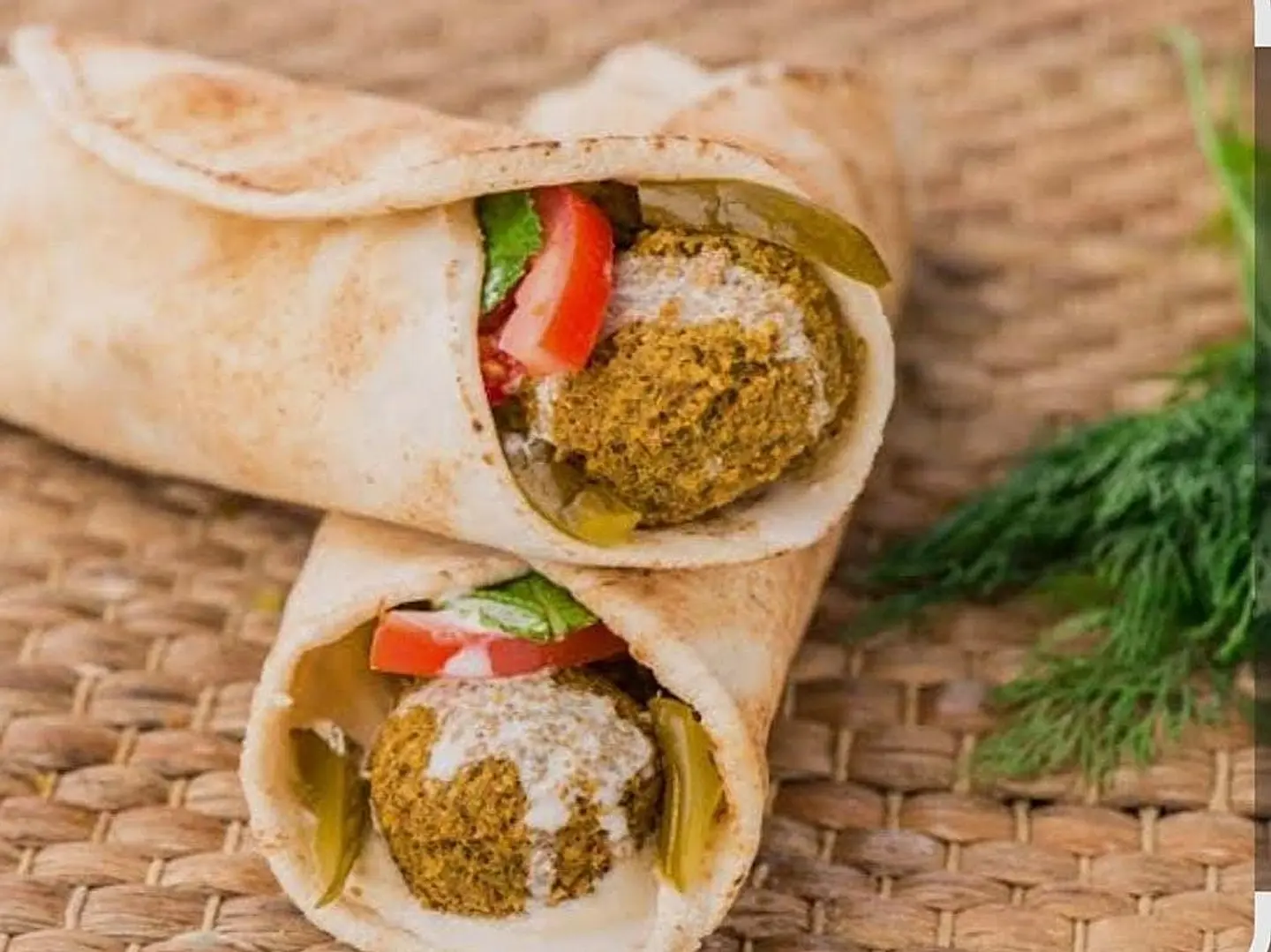 Falafel Sandwich With Levantine Bread