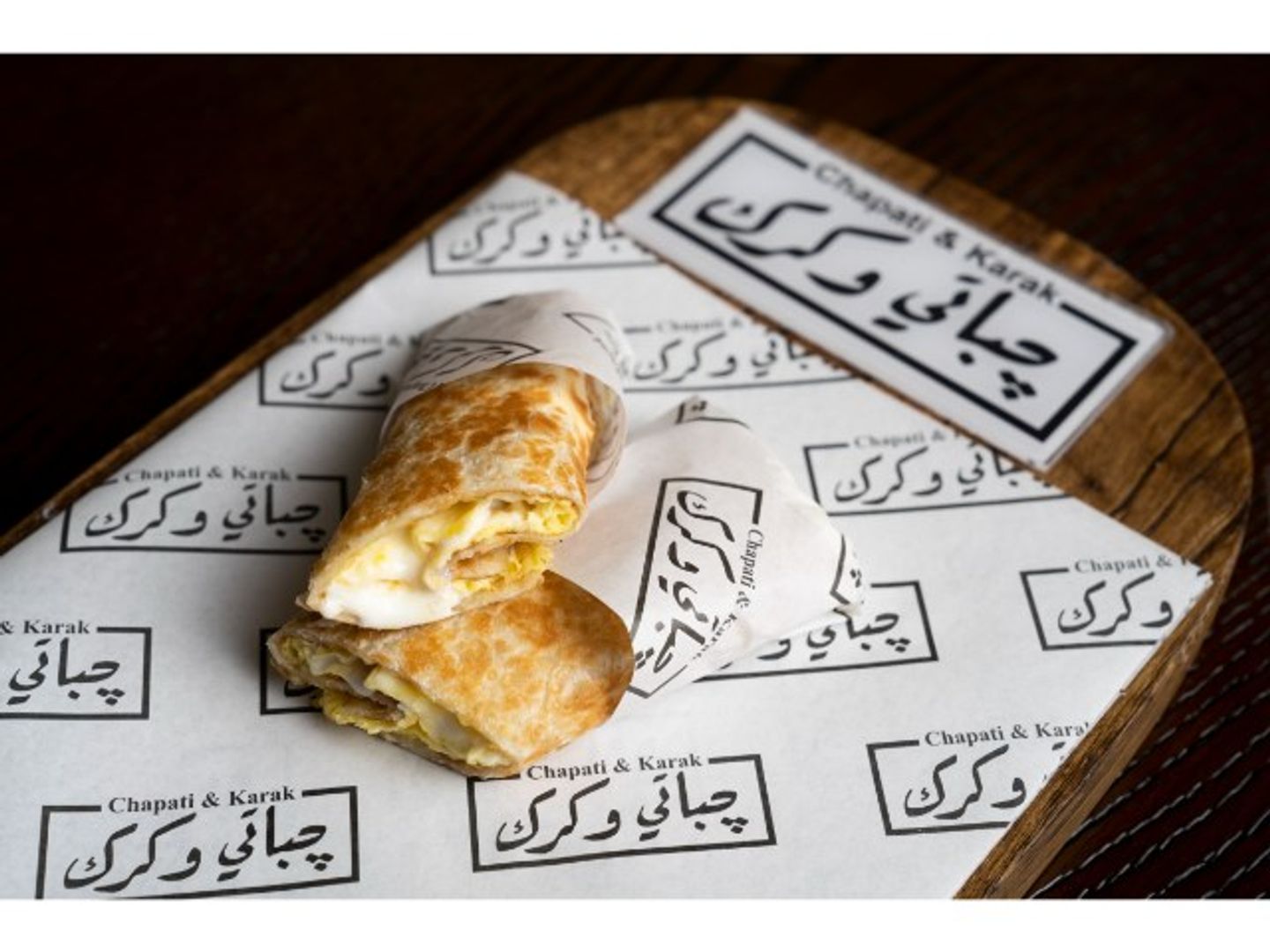 Cheese With Egg Chapati