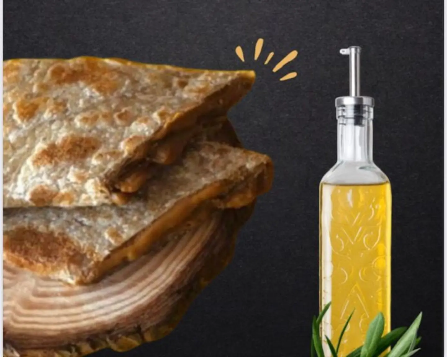 فطيرة بر بزيت الزيتون