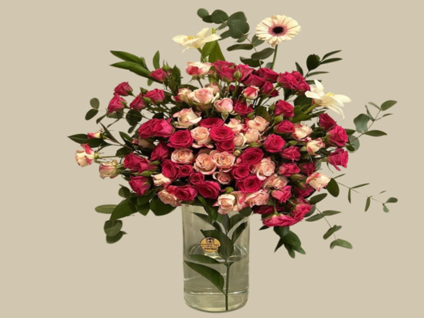 فازة ورد طبيعي 1
