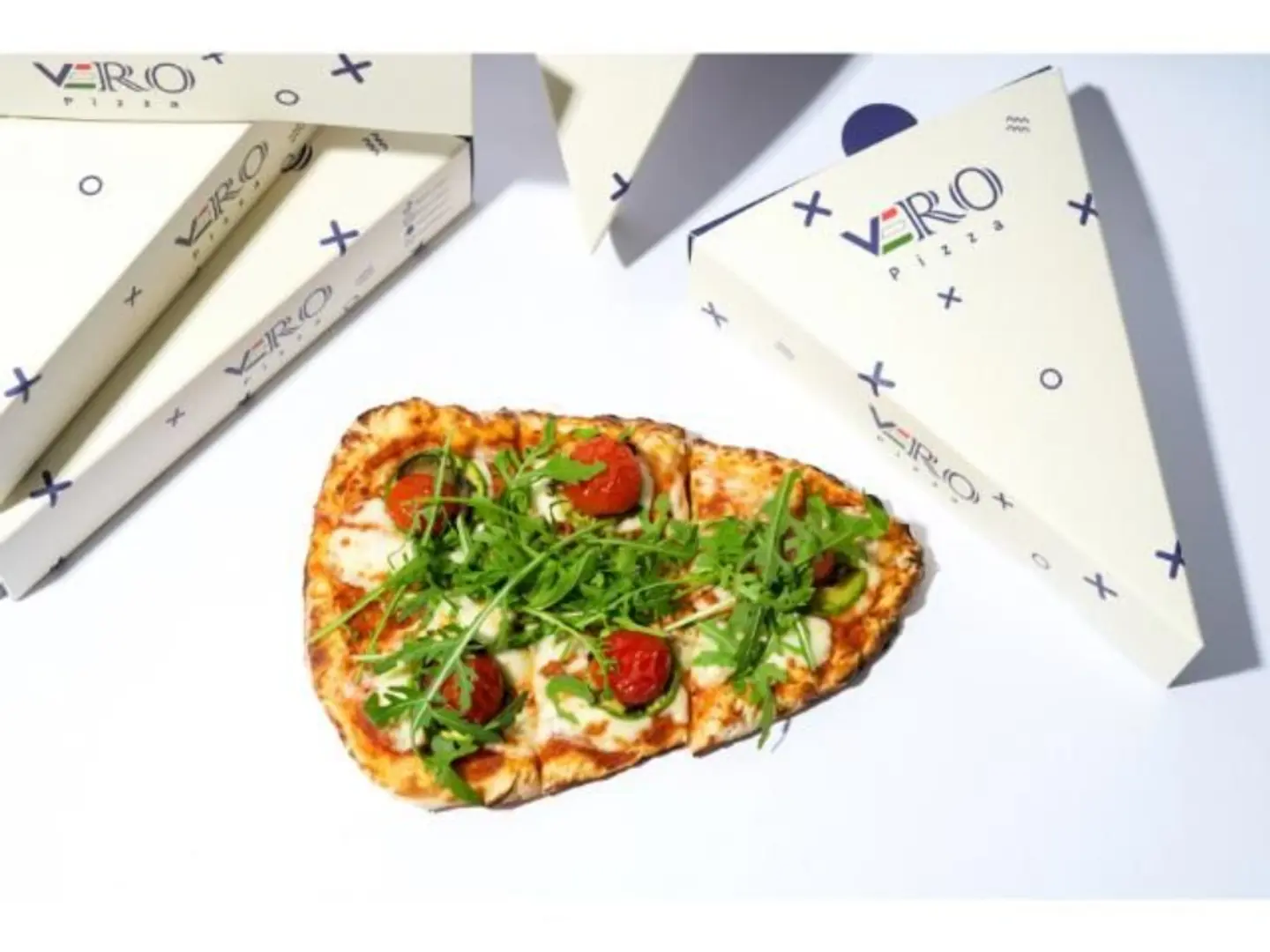 بيتزا خضروات سلايز