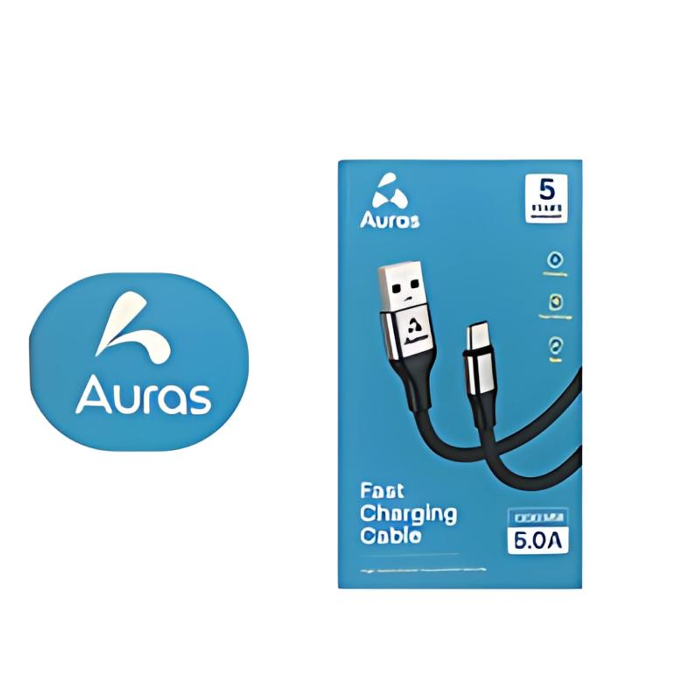 Cable Oras Fabric Usb To Usb C 1.2m