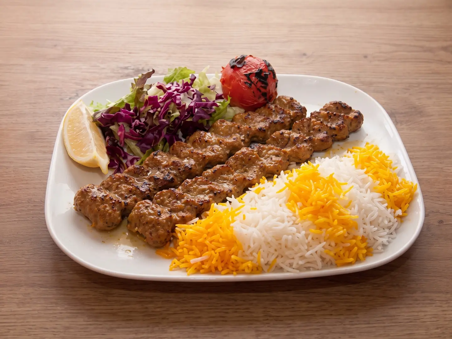 Joojeh Kebab Plate