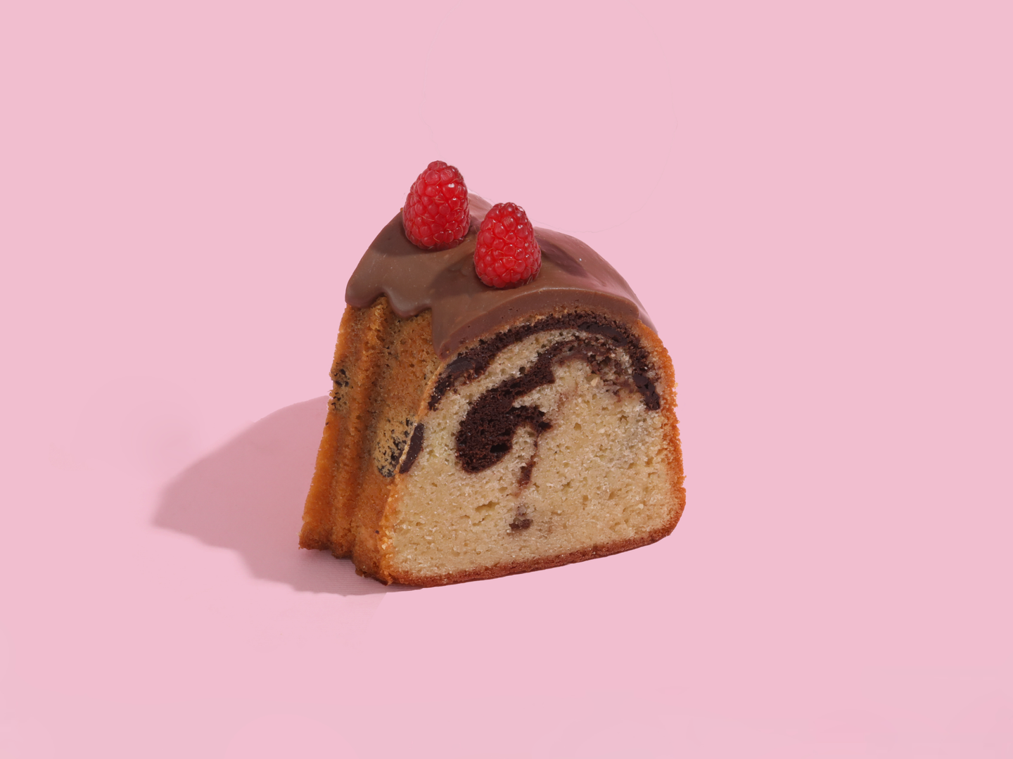 Marble Cake Slice