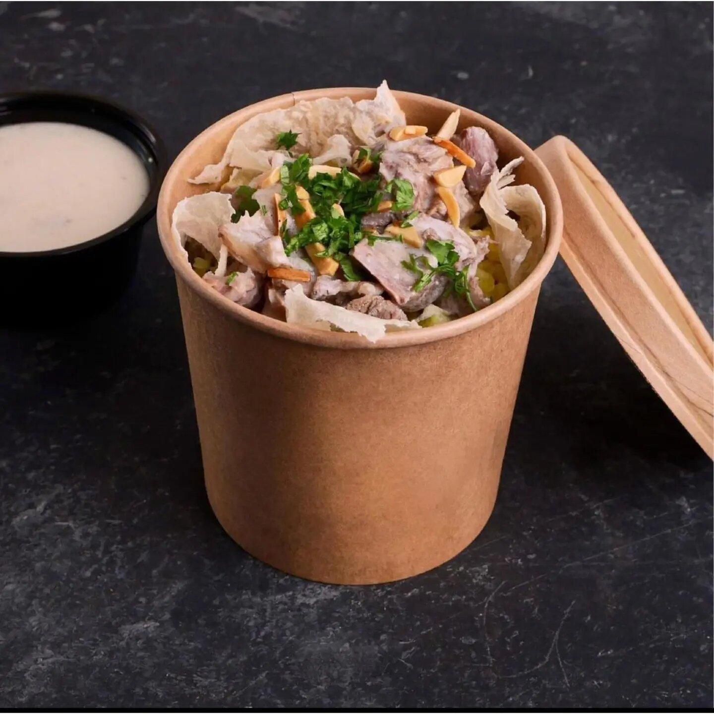 Large Bowl And Bar With Broth Cup