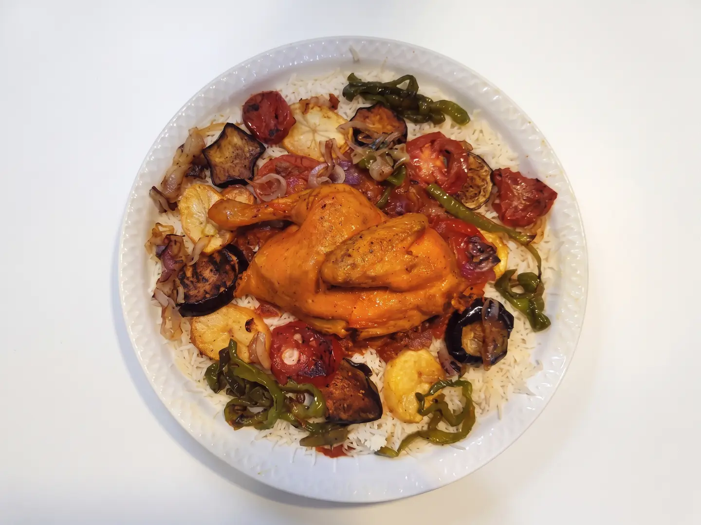 Maqluba - Quarter Of A Chicken
