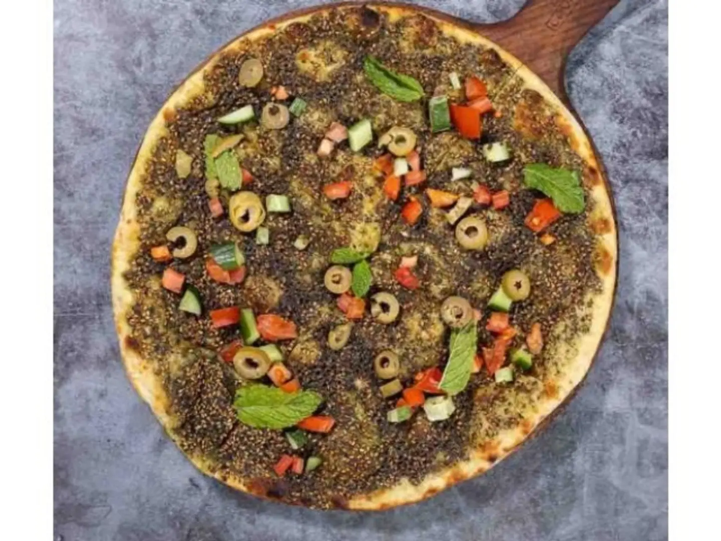 Zaatar With Vegetables