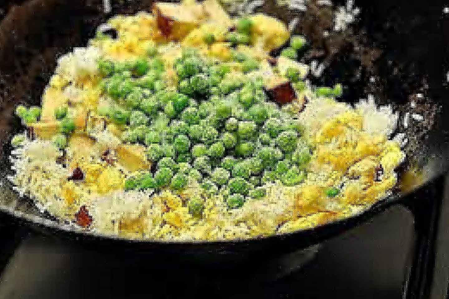 بازيلا بالبيض