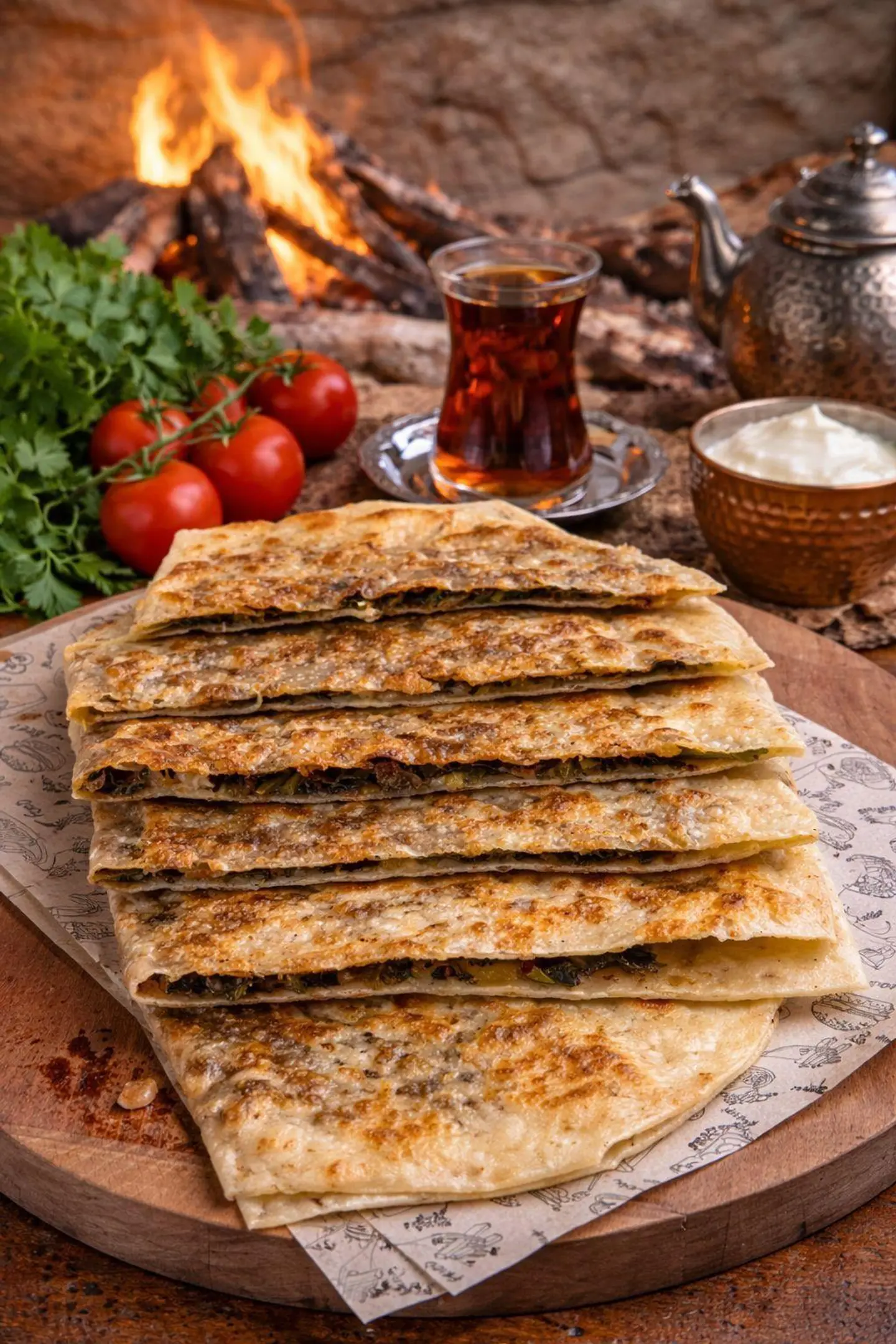 Spinach Gözleme