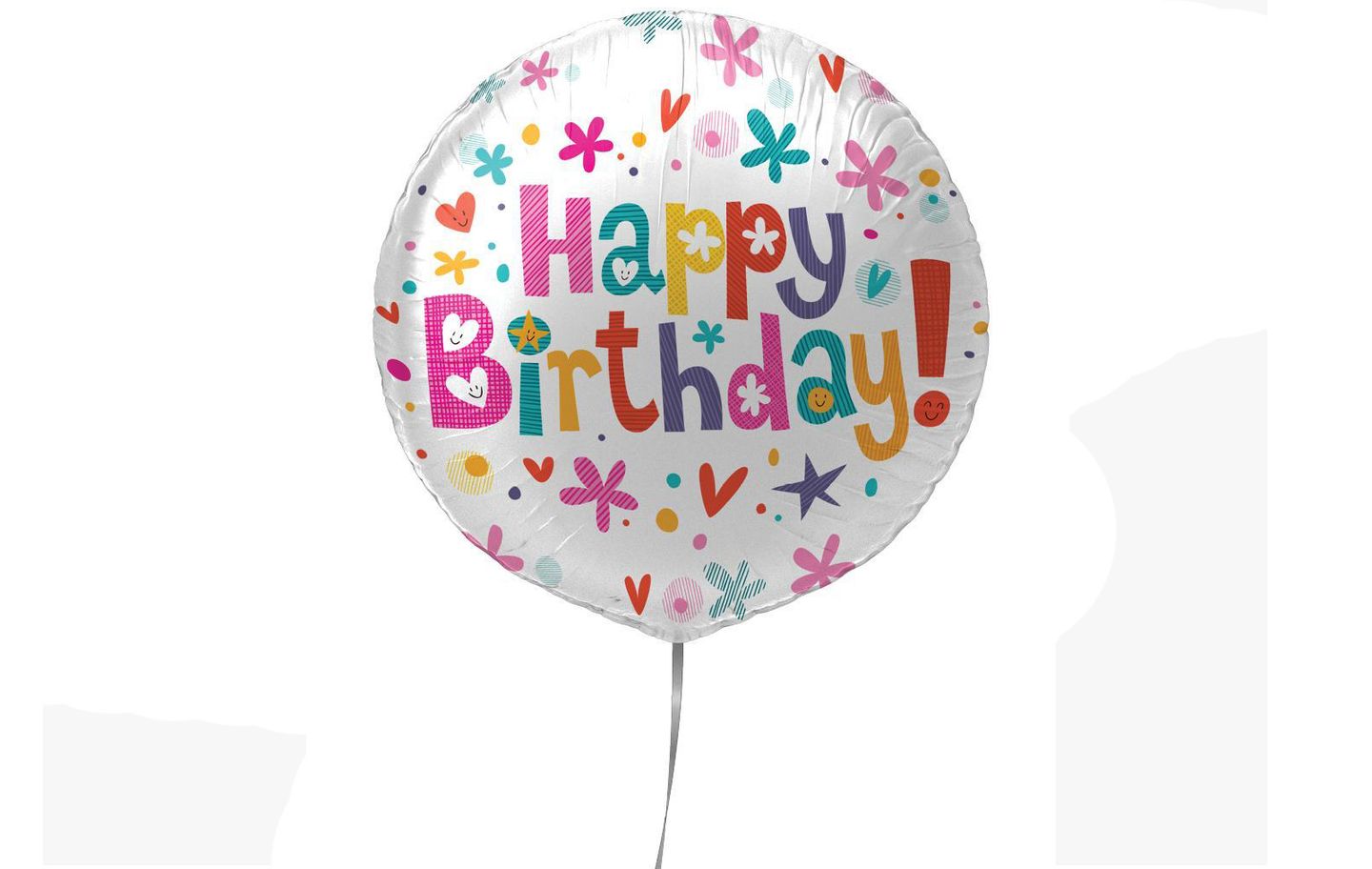 Colorful Birthday Balloon