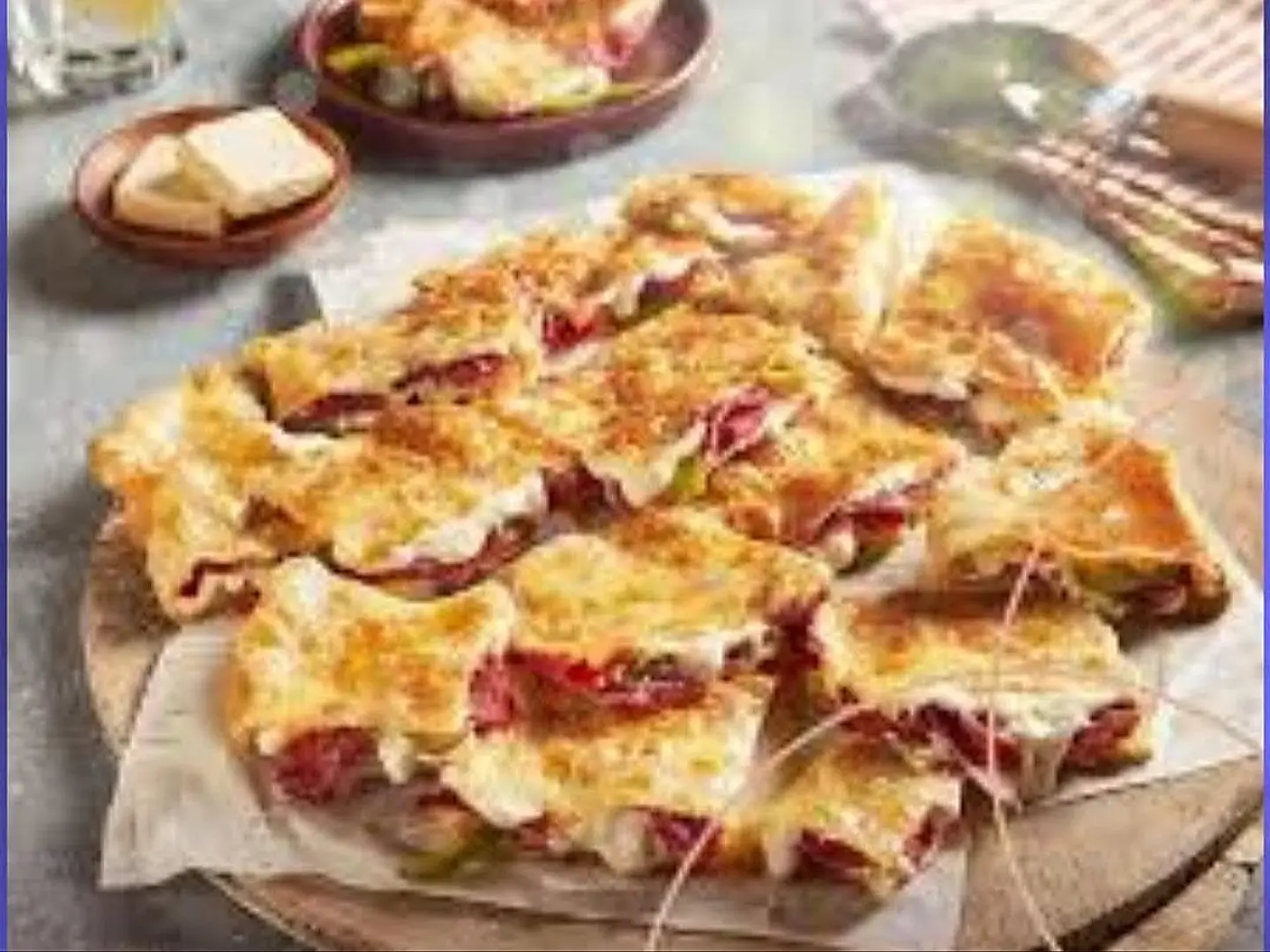 فطيره بسطرمه صغير