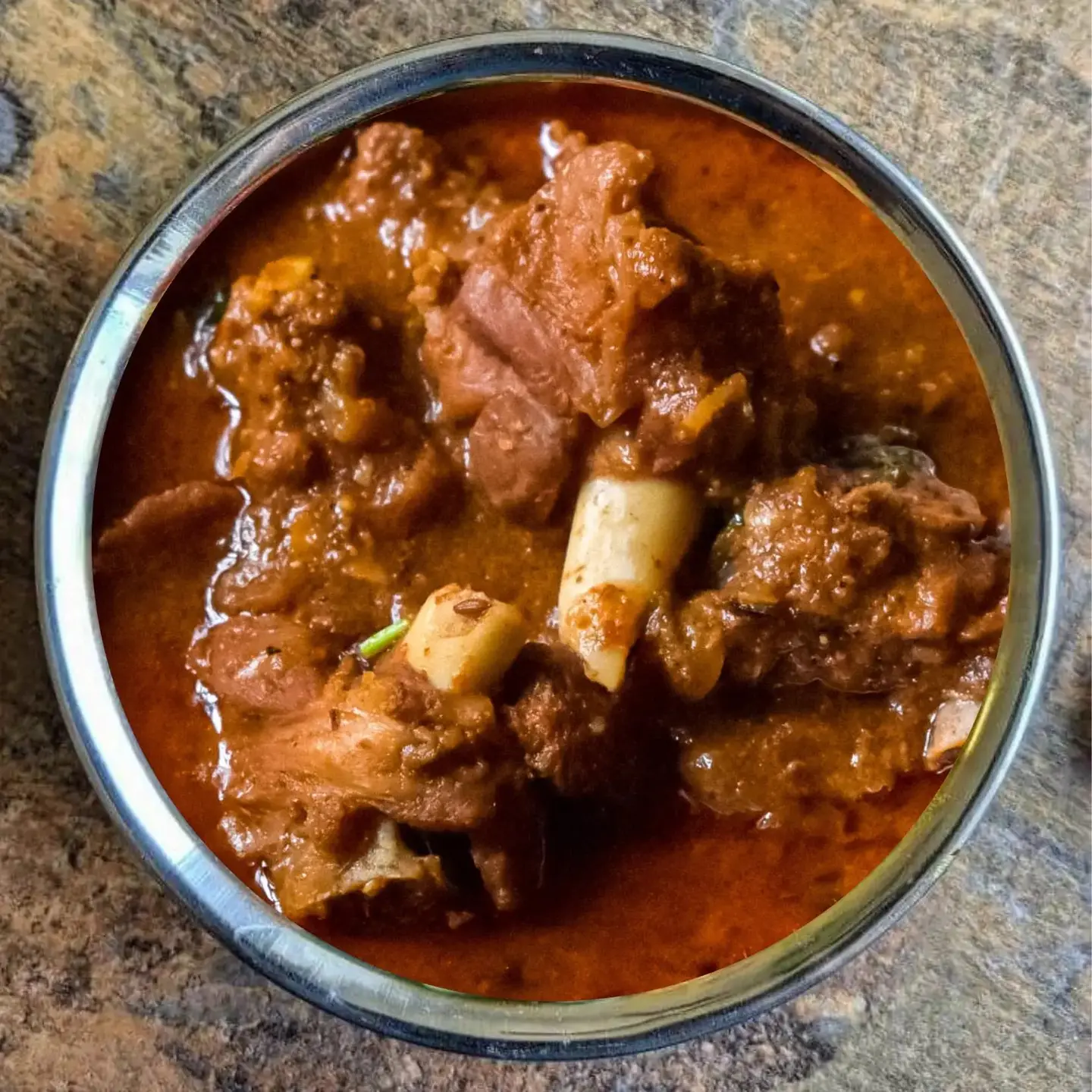 Mutton Varutha Curry