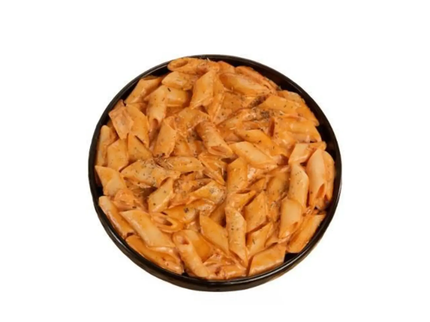 مكرونة وردية بالكريمه