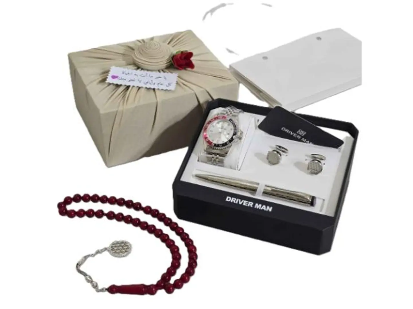 طقم ساعة رجالي فاخر 6