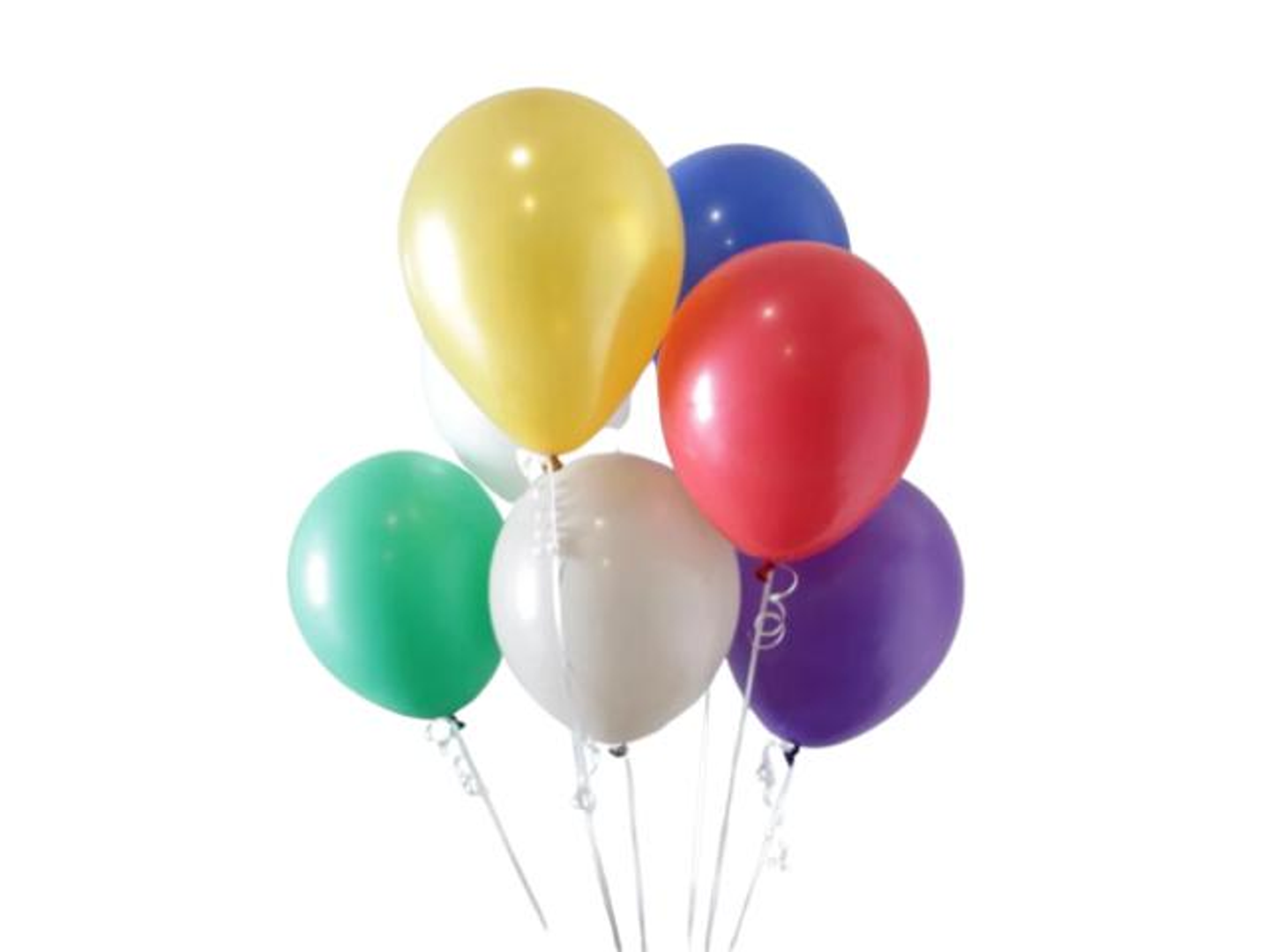 Multicolored Party Balloons, Air