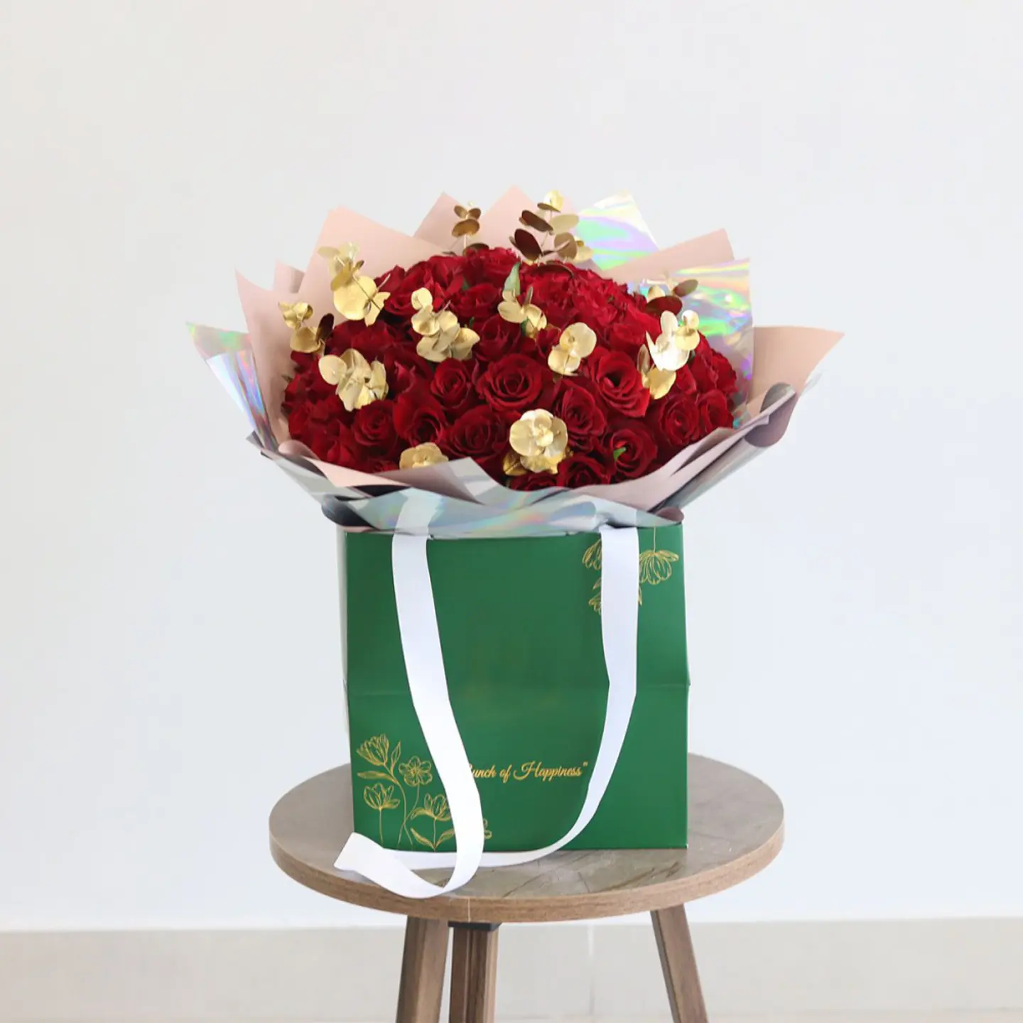 Red Rose Throne Bouquet