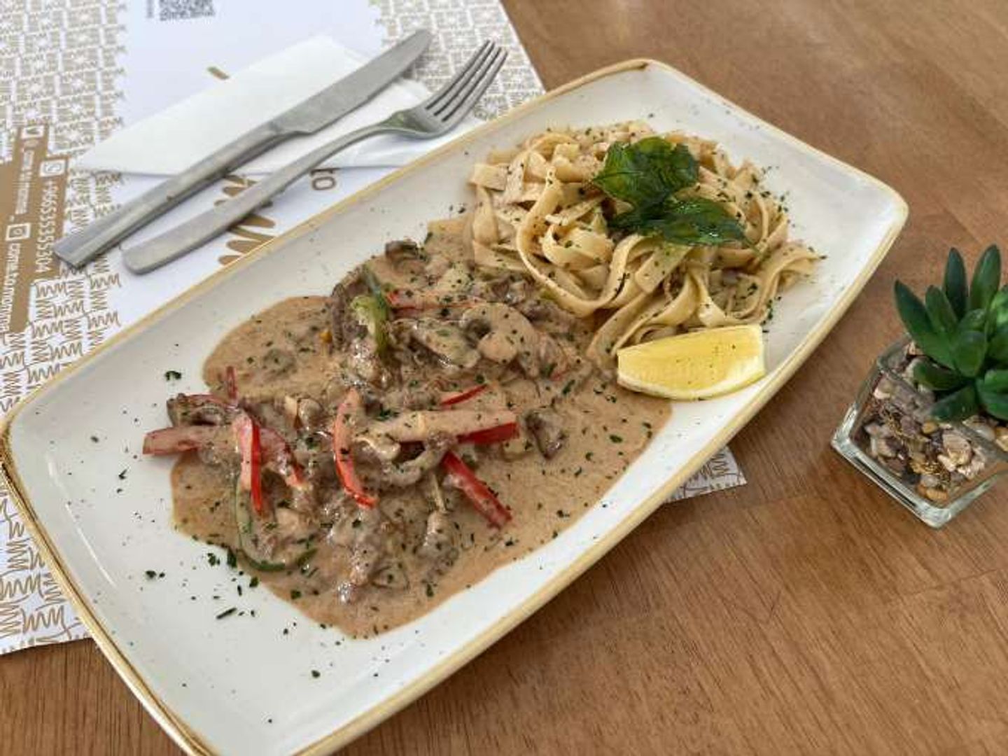 Wagyu Beef Stroganoff