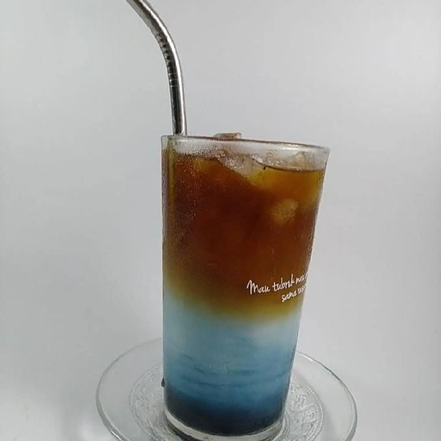 Iced Blue Coffee