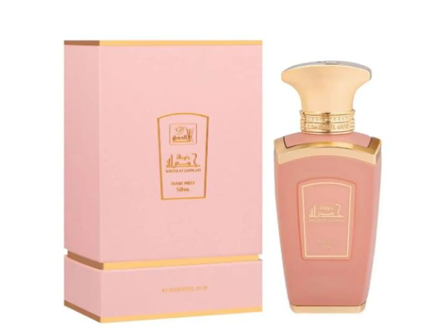 خصلة جديلة وردي عطر للشعر بخاخ