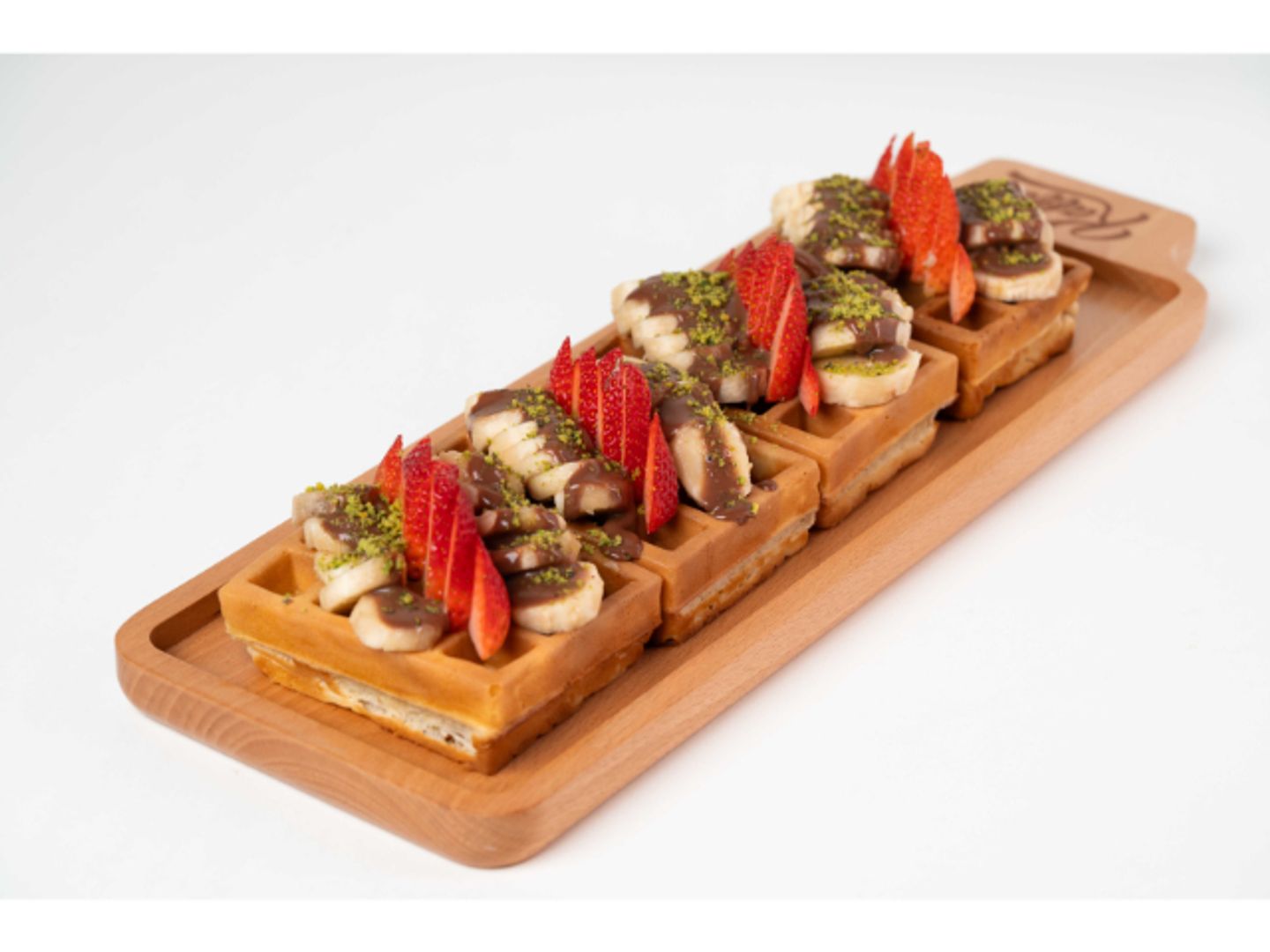 Fruit And Belgian Chocolate Waffles