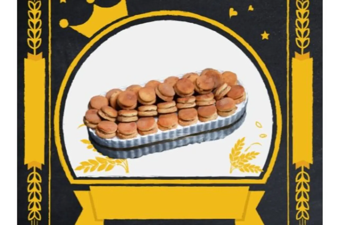 Golden Apple Pie Tray