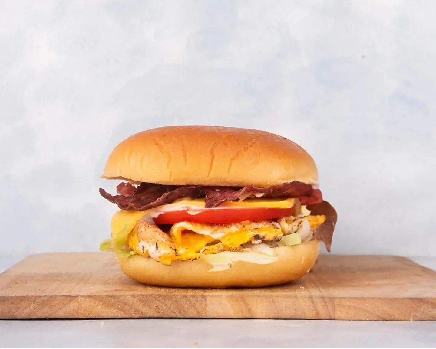 Beef Burger With Egg