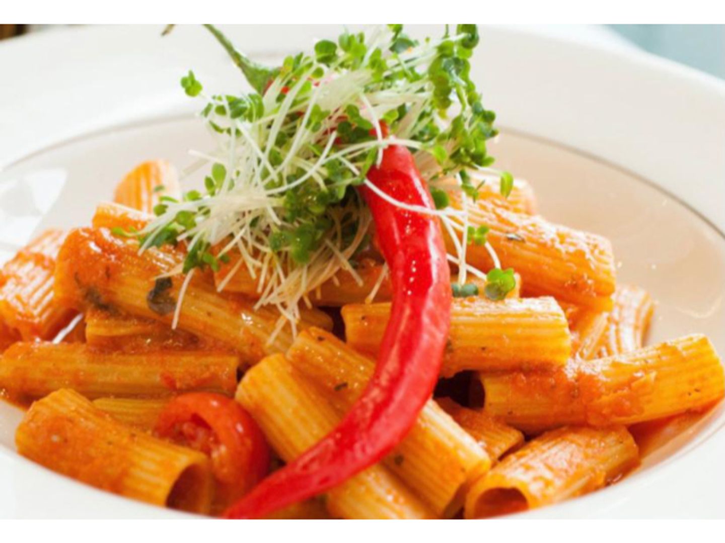 Rigatoni Pasta Arrabbiata