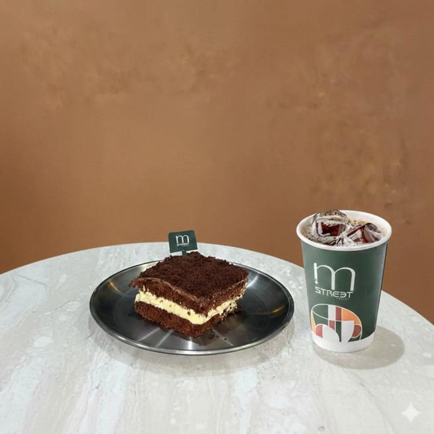 Chocolate Caramel Cake With Coffee