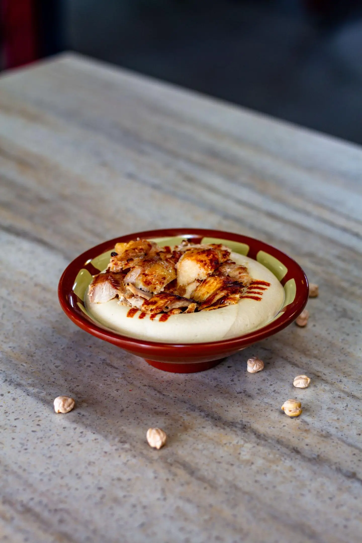 Humus With Shawarma