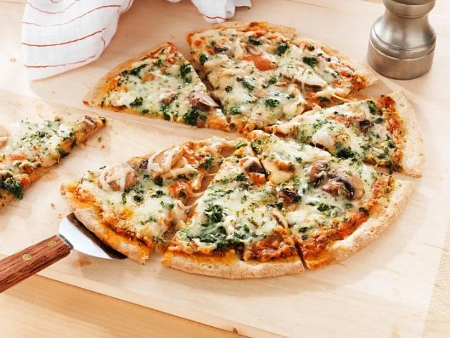Spinach Pizza