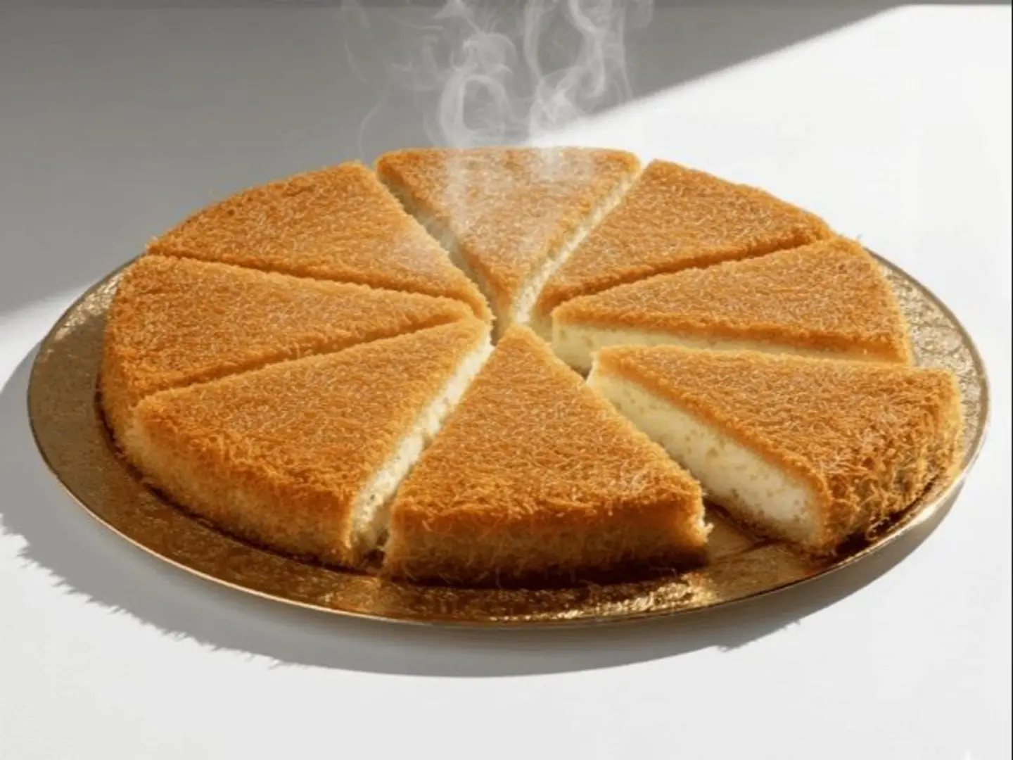 Large Kunafa With Cream