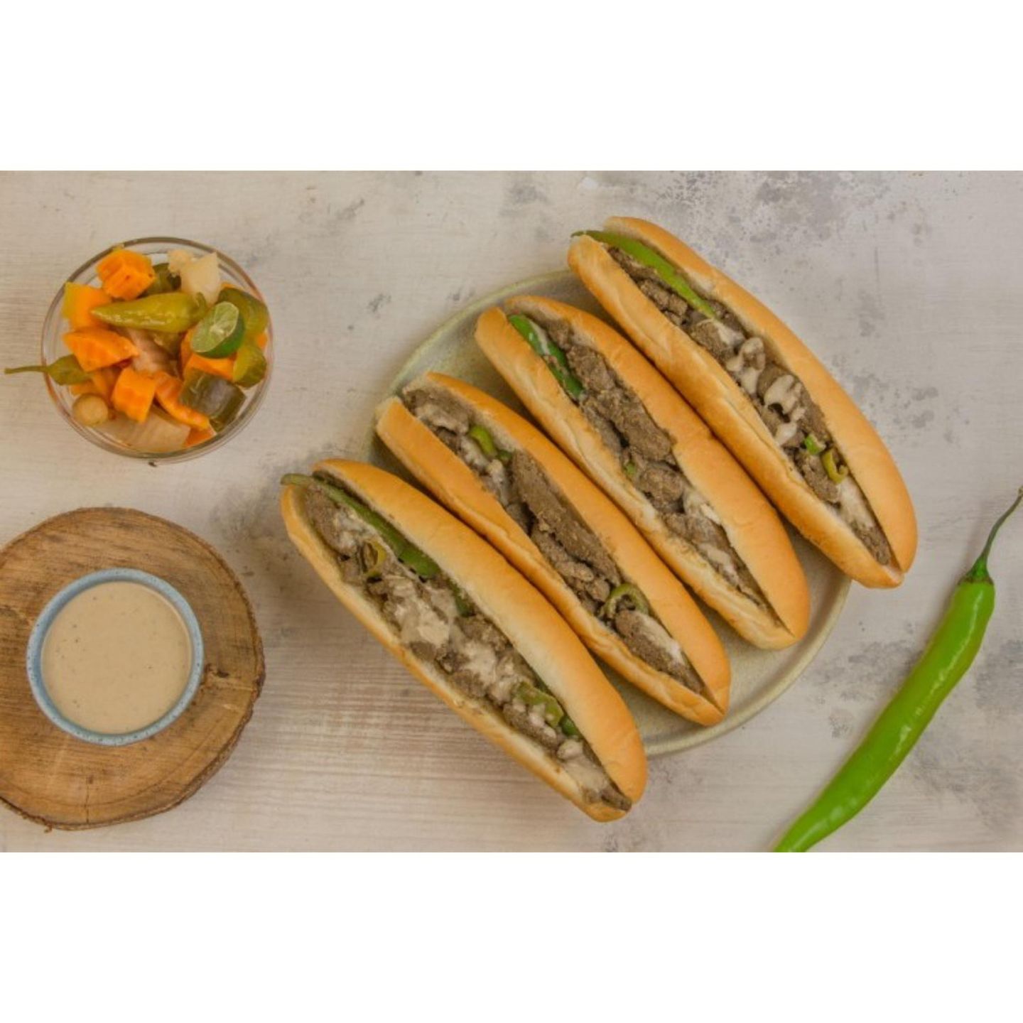 Liver Sandwich Saj