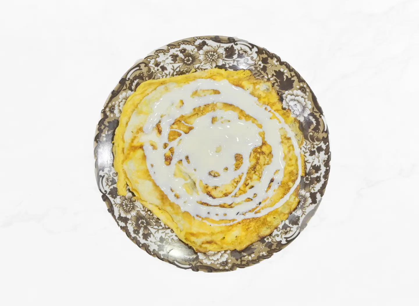 Fried Eggs With Cheese