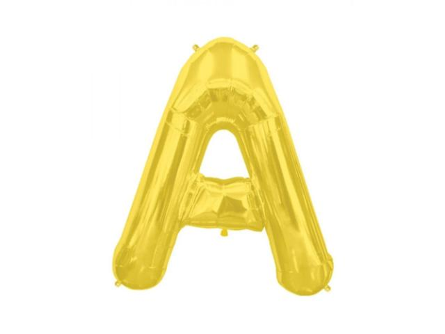 بالون هيليوم حرف ذهبي