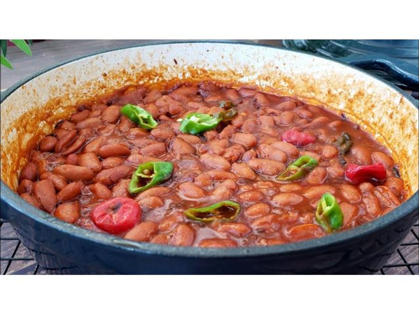 Peas With Red Beans
