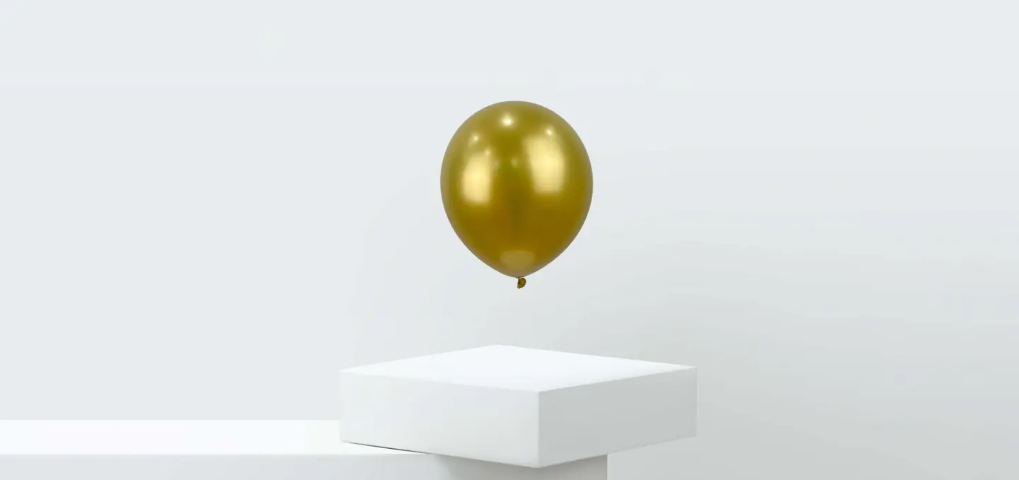 بالون ذهبي عادي