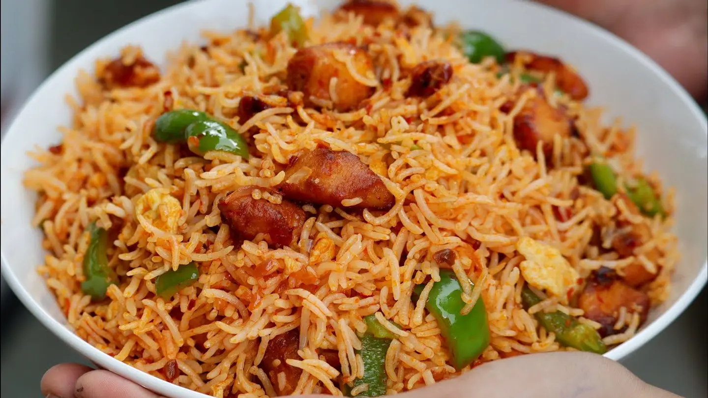 Szechuan Fried Rice Chicken