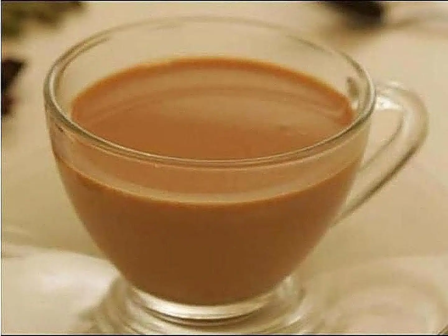 شاي بالحليب