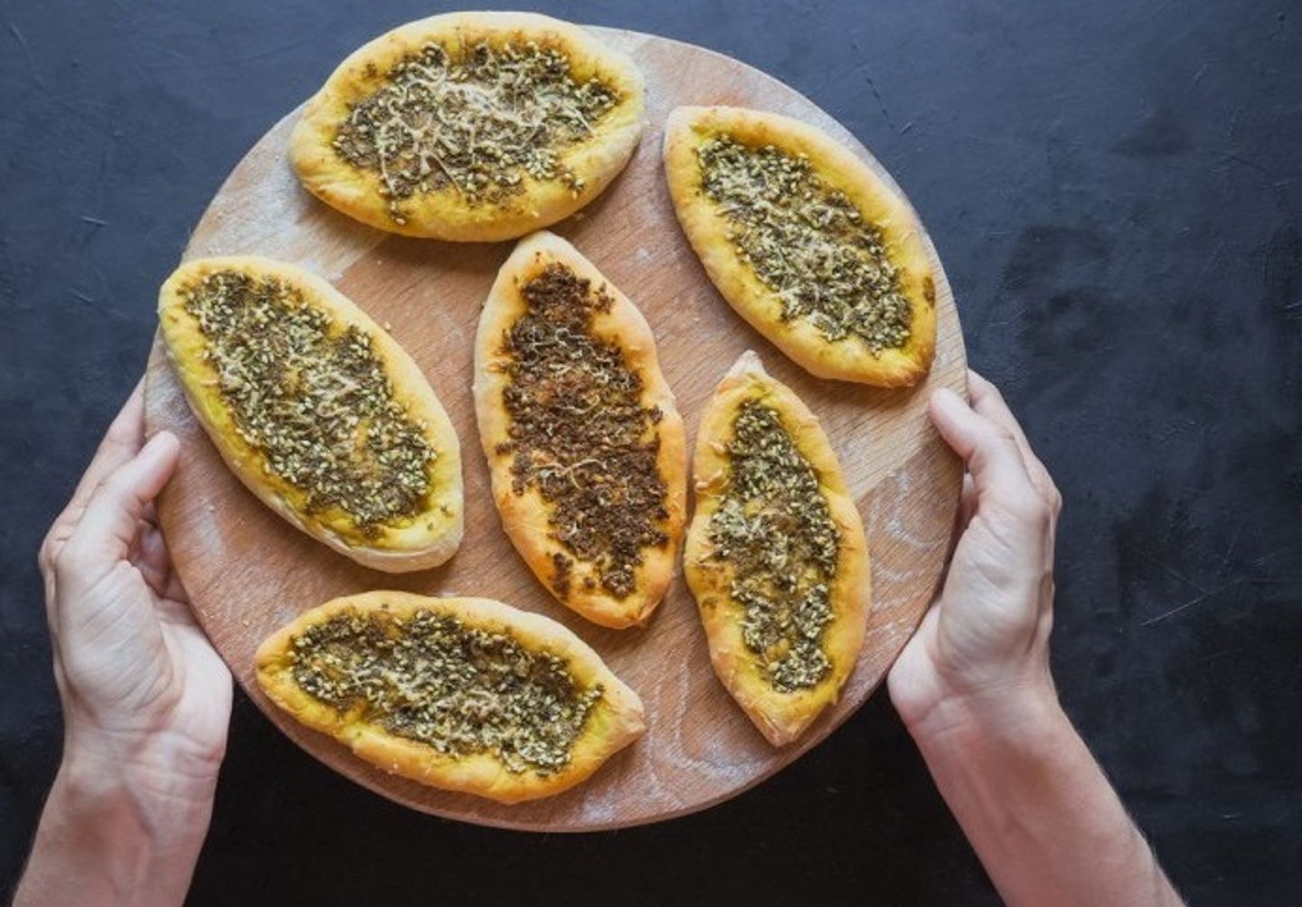 فطيرة زعتر