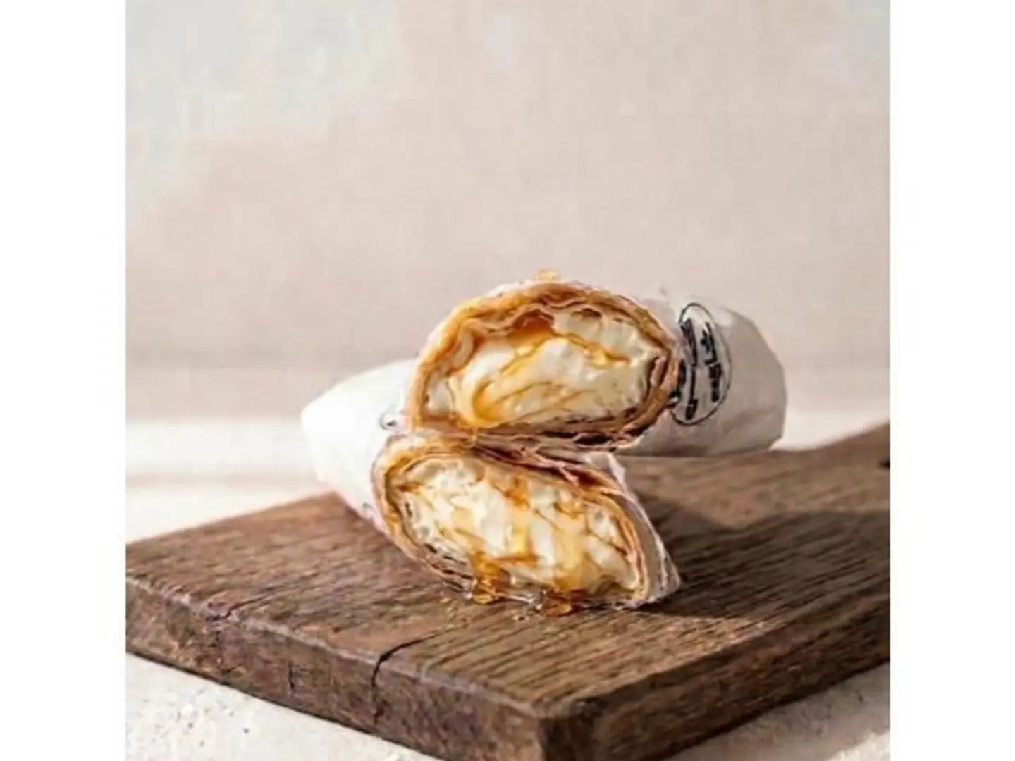 Kiri Cheese And Honey Chapati