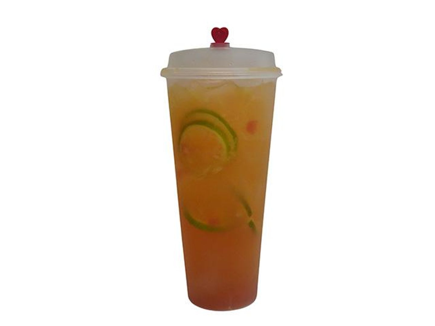 Peach Green Tea With Fresh Lemon