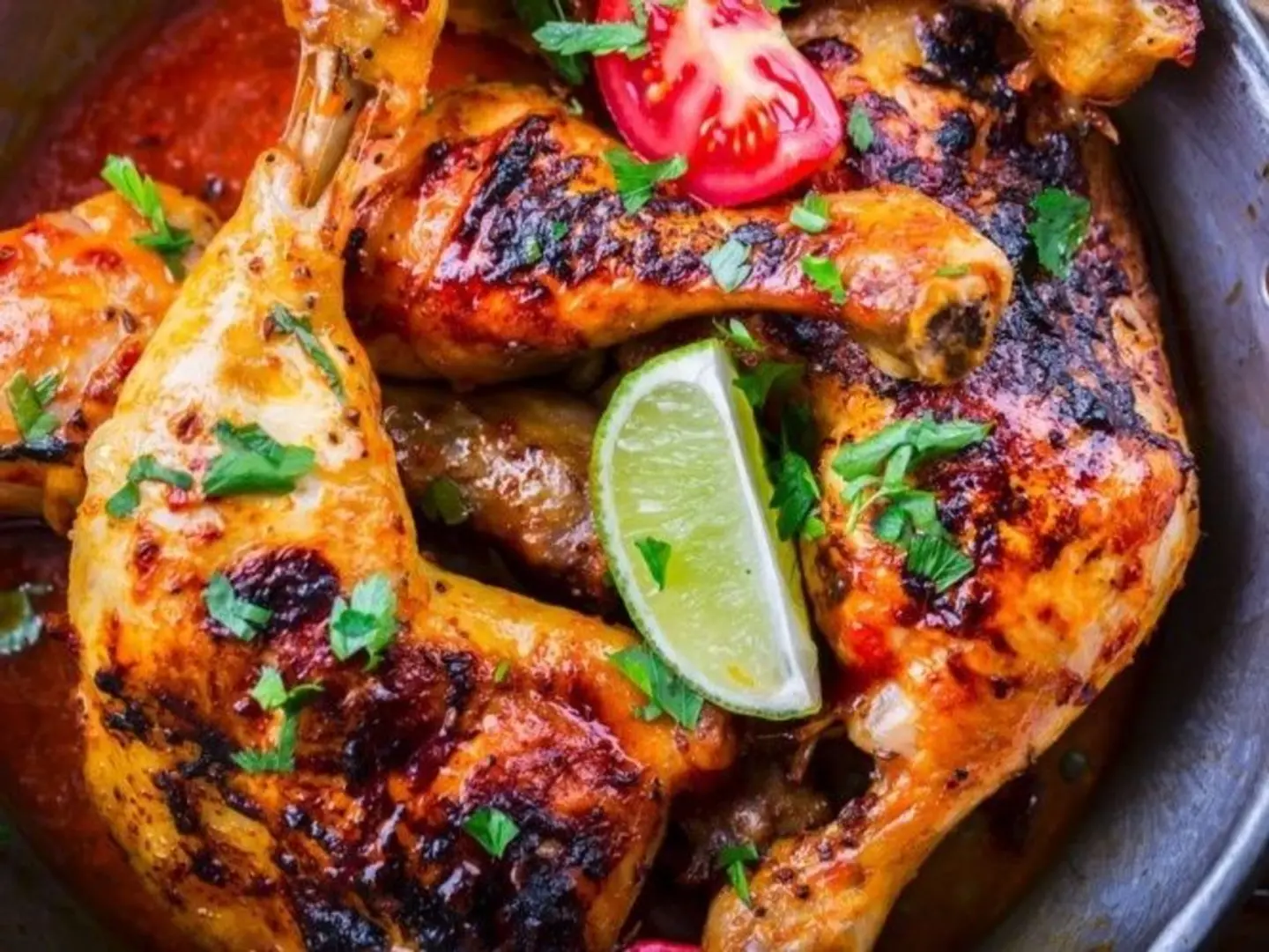 Oven Baked Chicken Portion