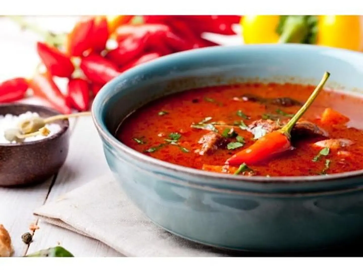 شوربة الطعم الحار المميزة