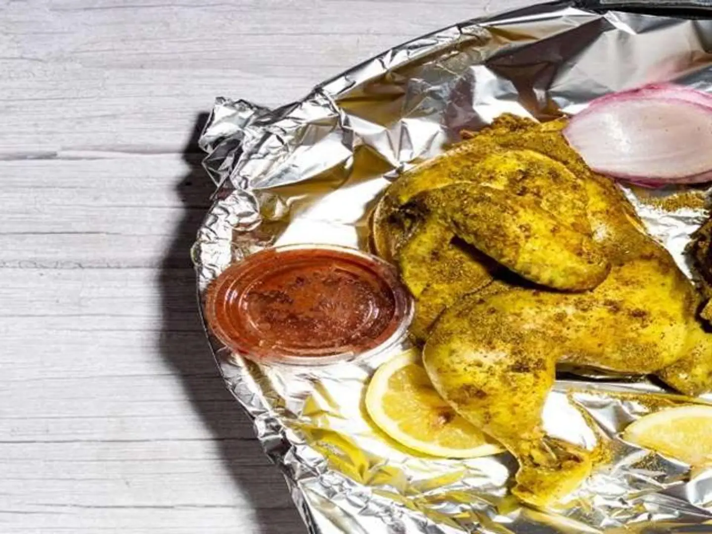 Half Plain Mandi Chicken