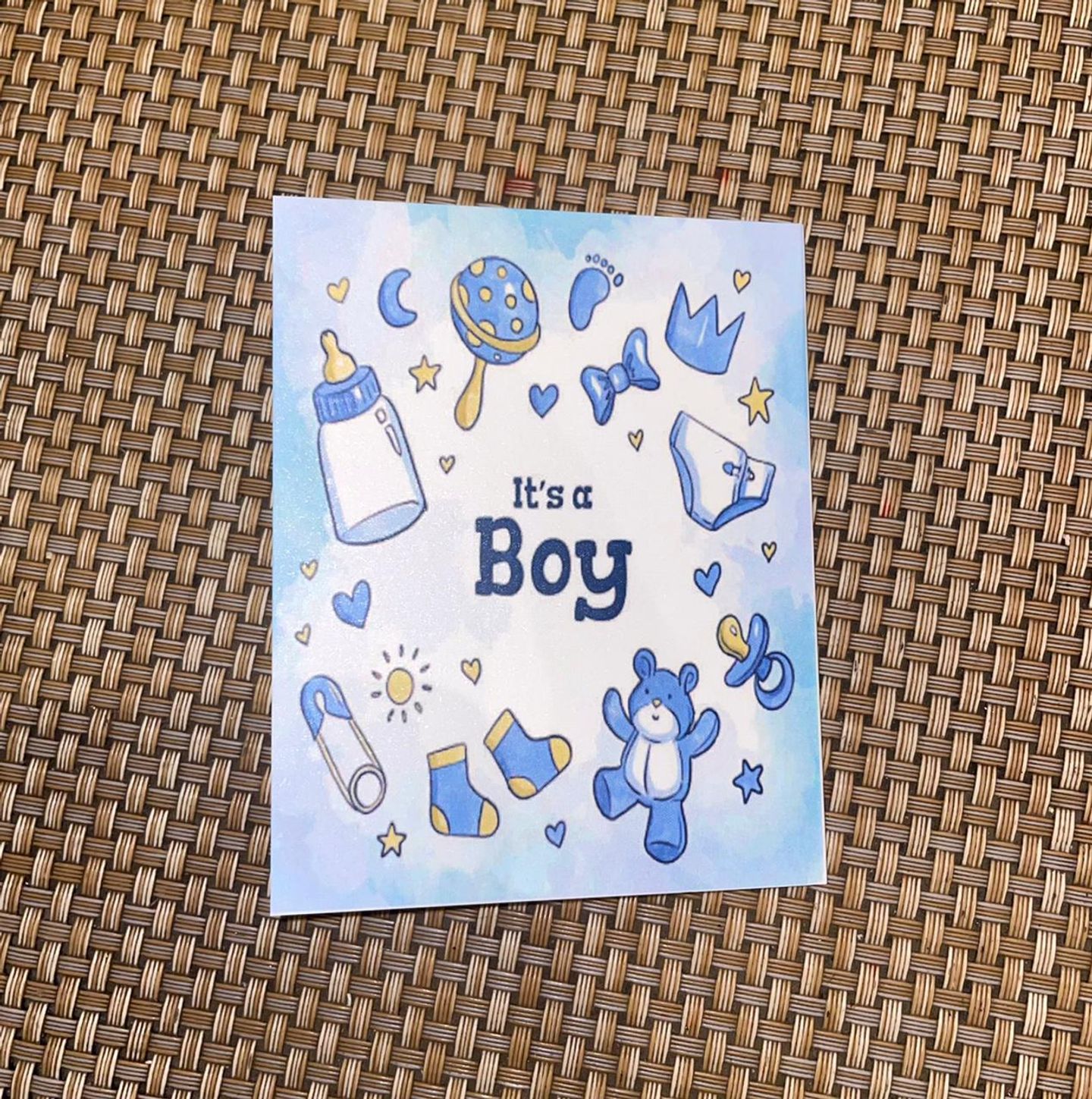 Baby Boy Card 1