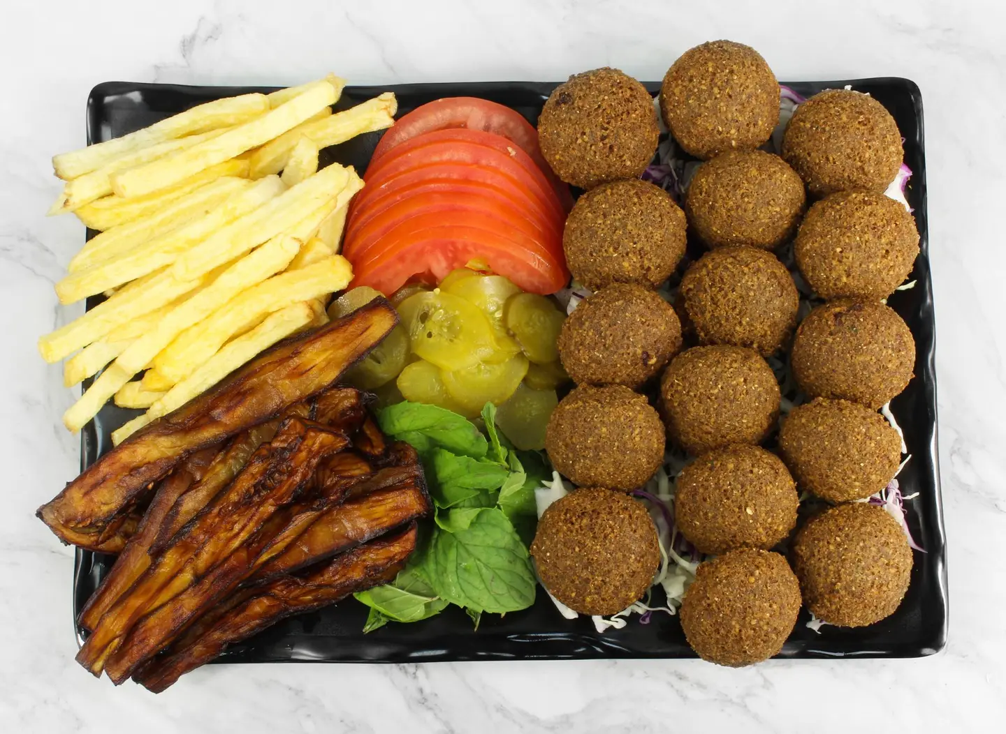 صحن فلافل